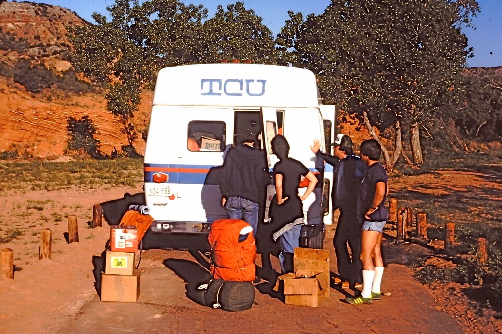 Loading Up in Palo Duro 1979.JPG